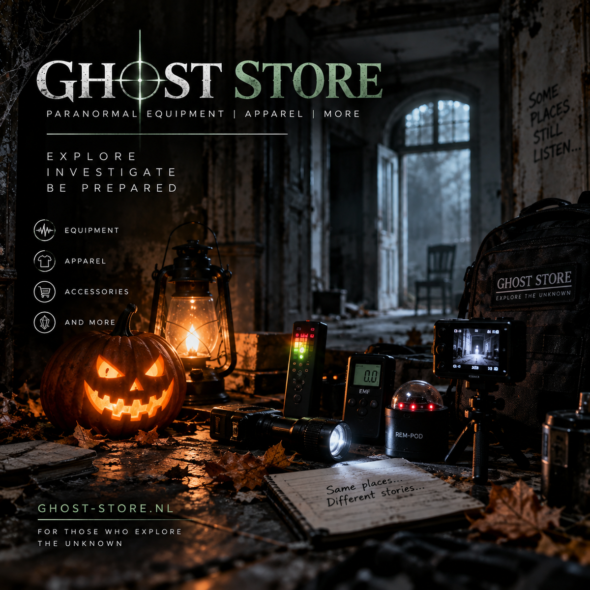 Halloween: de perfecte nacht voor paranormaal onderzoek?