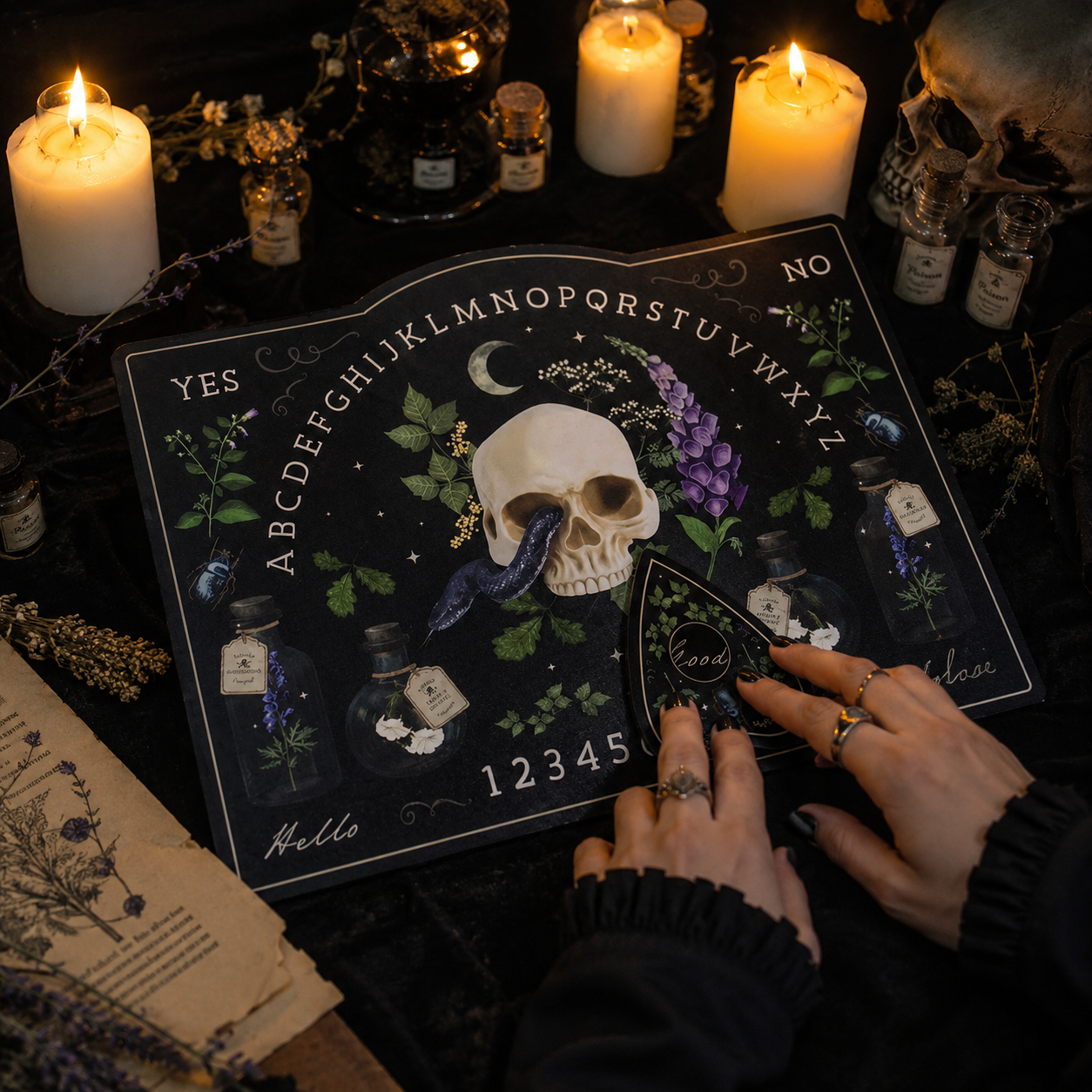 Ouija Board — Botanisch Schedel Editie