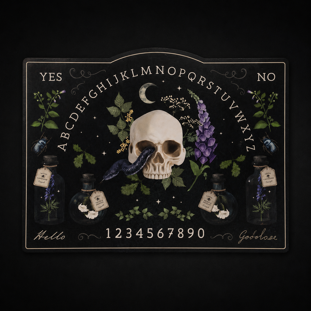 Ouija Board — Botanisch Schedel Editie