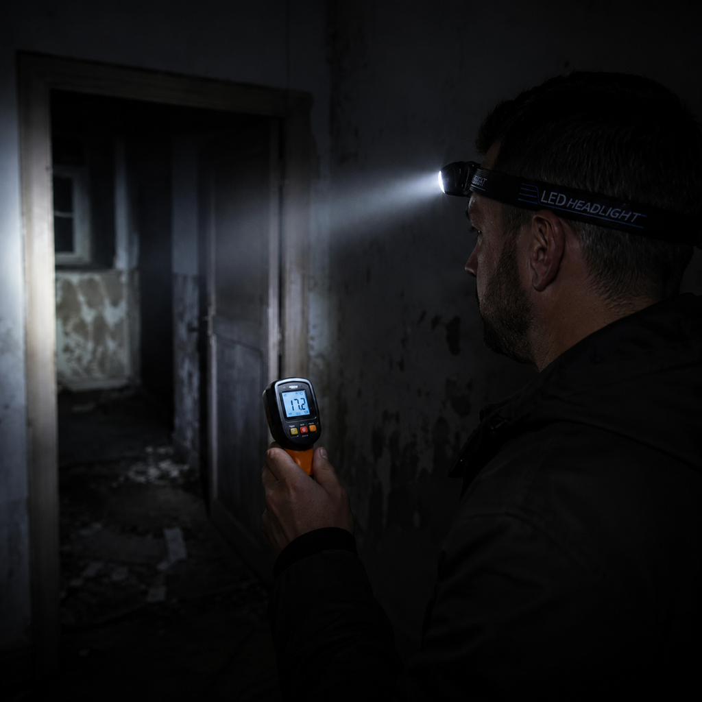 LED Hoofdlamp met Handsensor