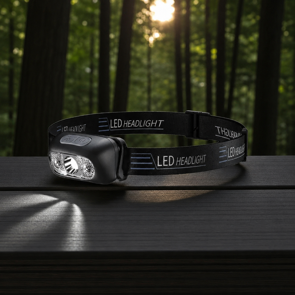 LED Hoofdlamp met Handsensor
