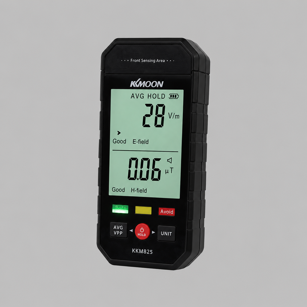 Digitale EMF Meter - Zijaanzicht | Ghost Store
