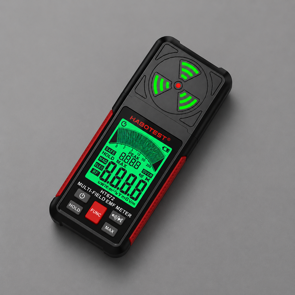 Digitale Multi-Field EMF Meter - Vooraanzicht | Ghost Store
