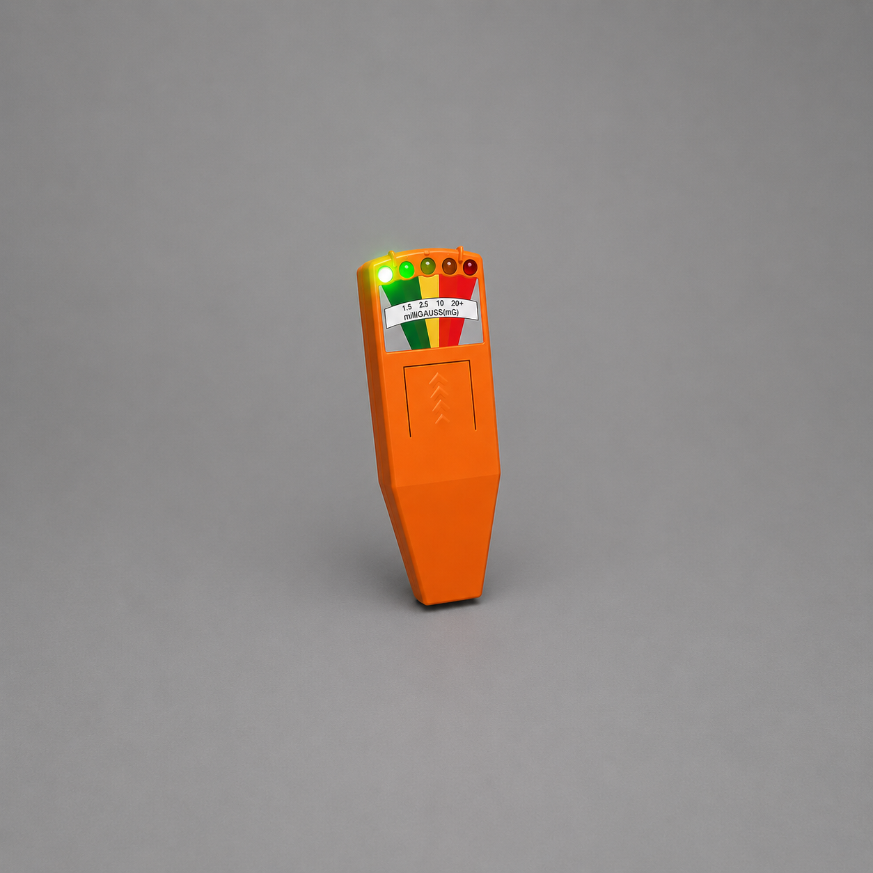 EMF Meter Oranje - Detail | Ghost Store

