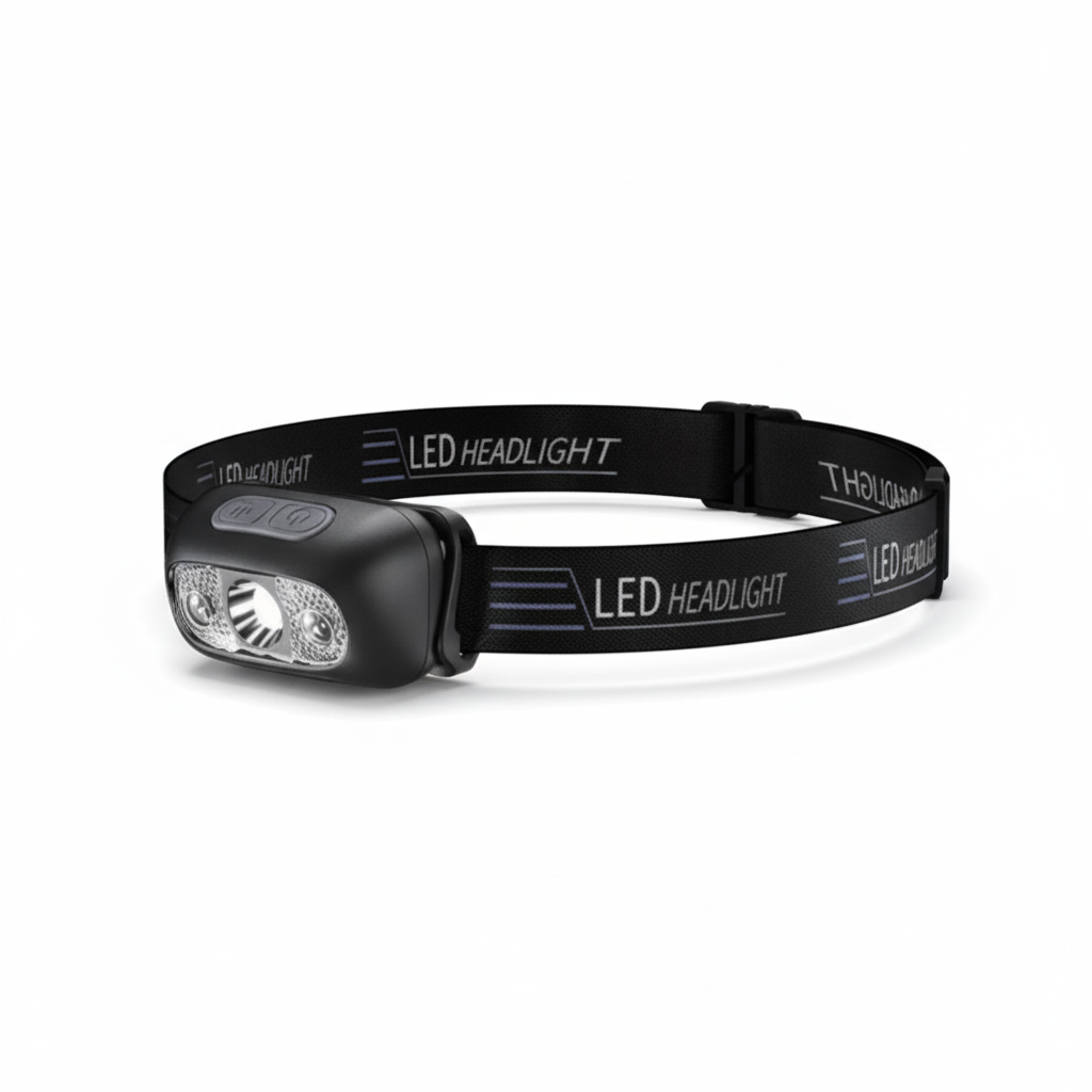 LED Headlight witte achtergrond