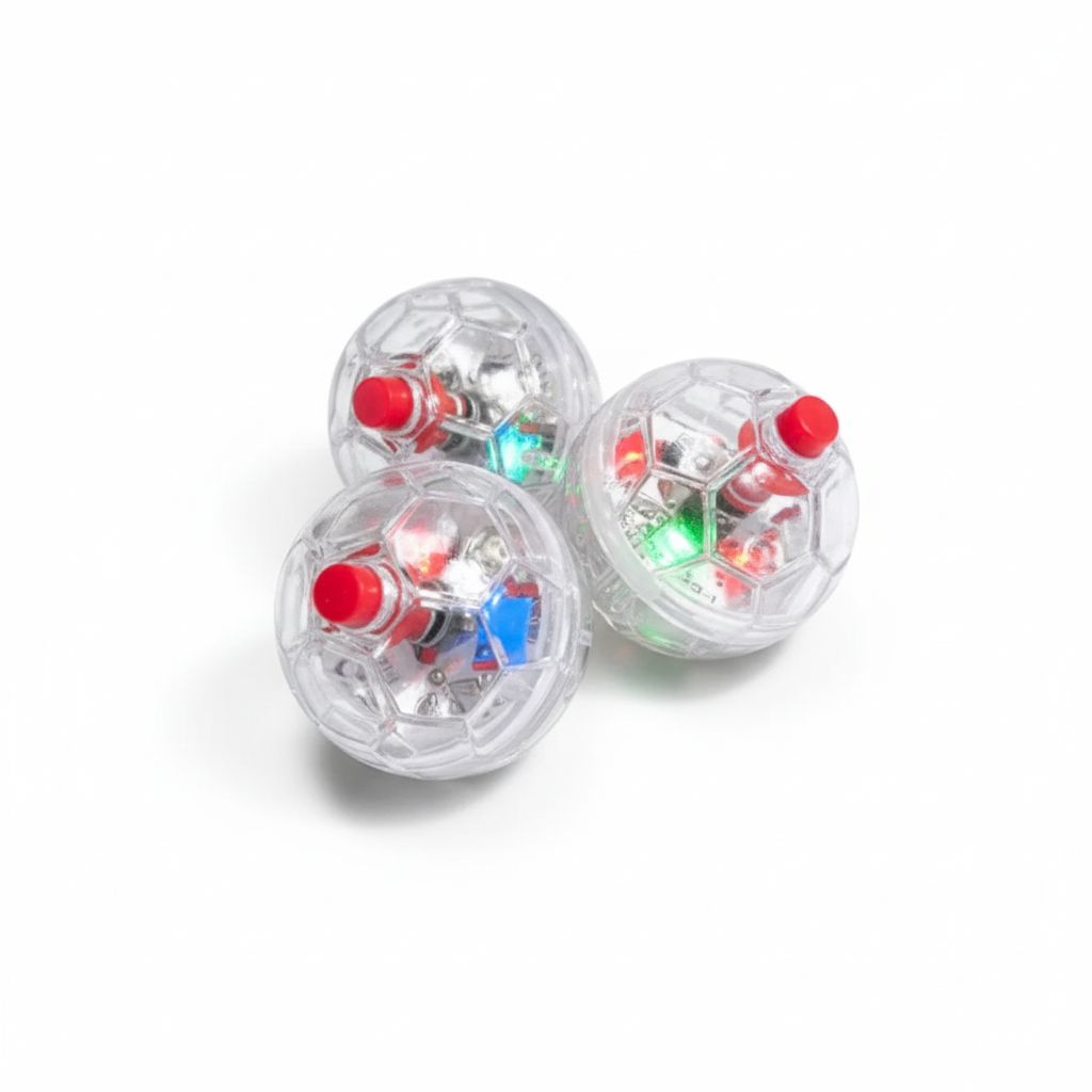 LED Trigger Ballen witte achtergrond